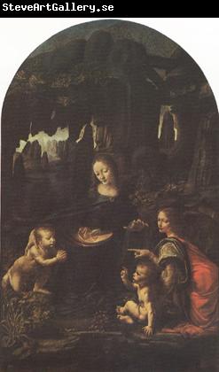 LEONARDO da Vinci Virgin of th Rock (mk08)